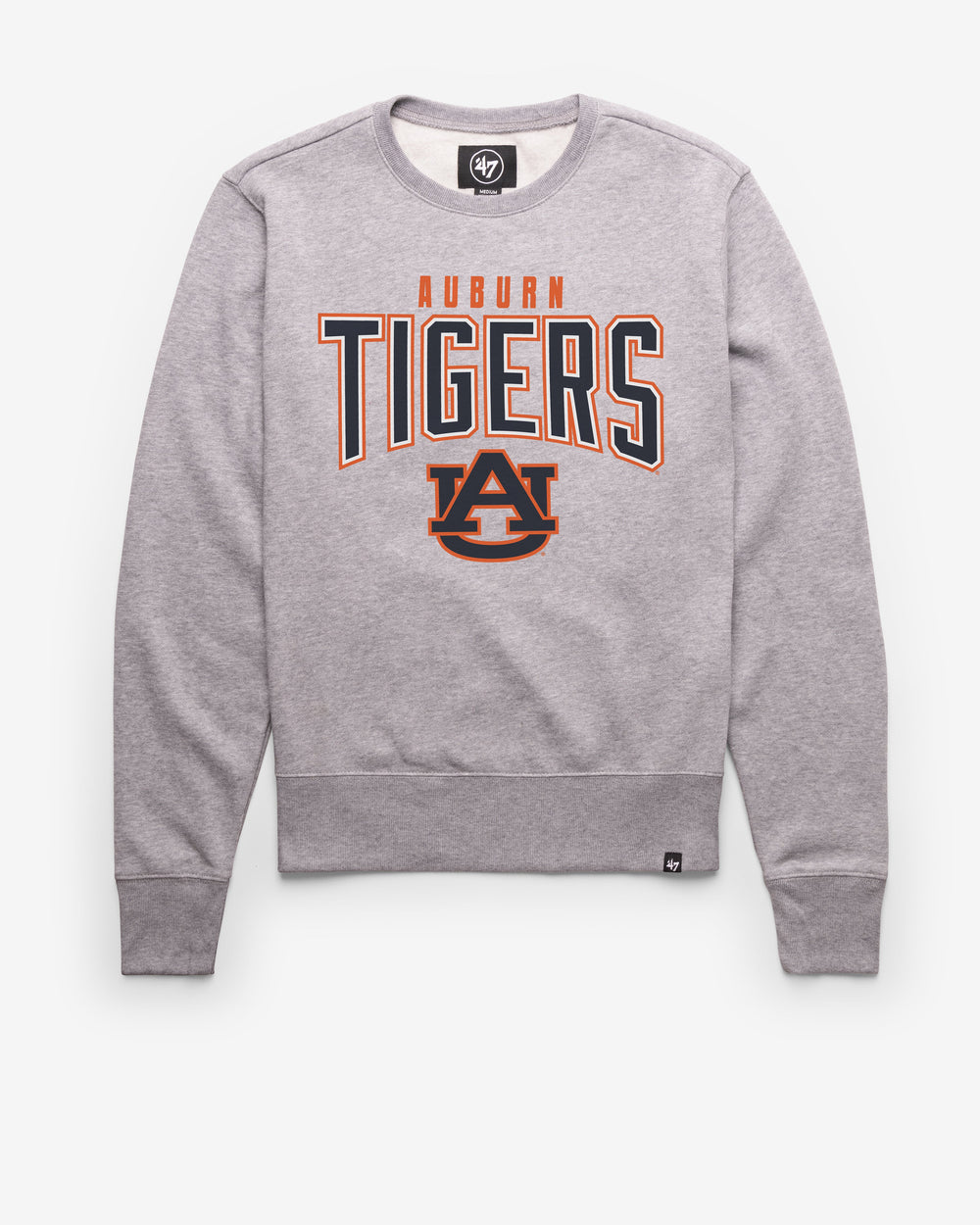 AUBURN TIGERS TEAM ELEMENTS ARCH '47 HEADLINE CREW SLATE GREY