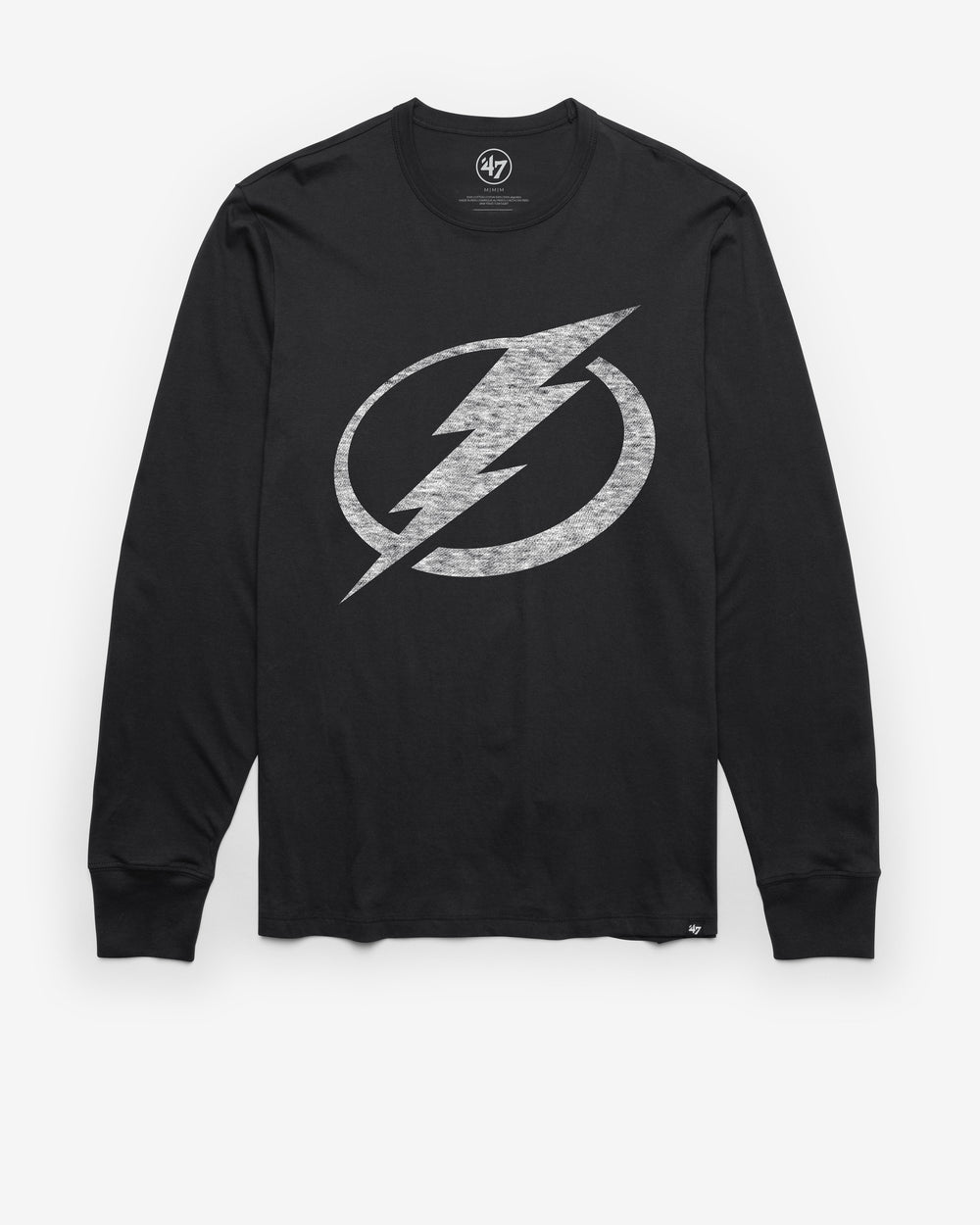 TAMPA BAY LIGHTNING PREMIER '47 FRANKLIN LONG SLEEVE TEE FLINT BLACK