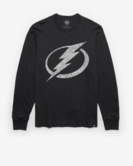 TAMPA BAY LIGHTNING PREMIER '47 FRANKLIN LONG SLEEVE TEE FLINT BLACK