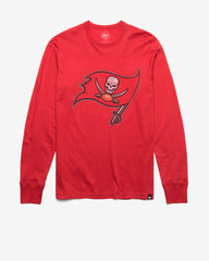 TAMPA BAY BUCCANEERS PREMIER '47 FRANKLIN LONG SLEEVE TEE RACER RED