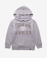 TEXAS A&M AGGIES FAN OUT '47 HEADLINE HOOD KIDS SLATE GREY