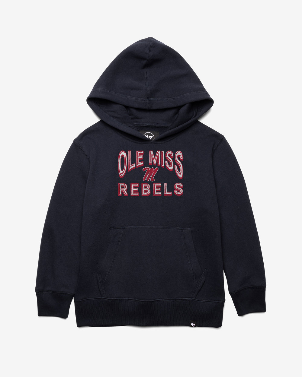 MISSISSIPPI REBELS FAN OUT '47 HEADLINE HOOD KIDS FALL NAVY