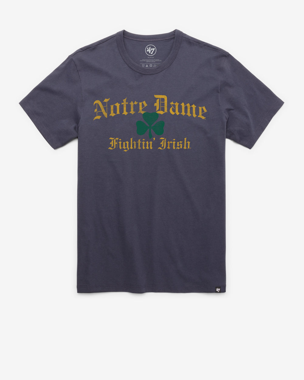 NOTRE DAME FIGHTING IRISH VINTAGE REGION '47 FRANKLIN TEE ATLAS BLUE