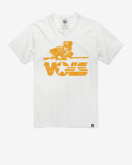 TENNESSEE VOLUNTEERS VINTAGE REGION '47 FRANKLIN TEE WHITE WASH