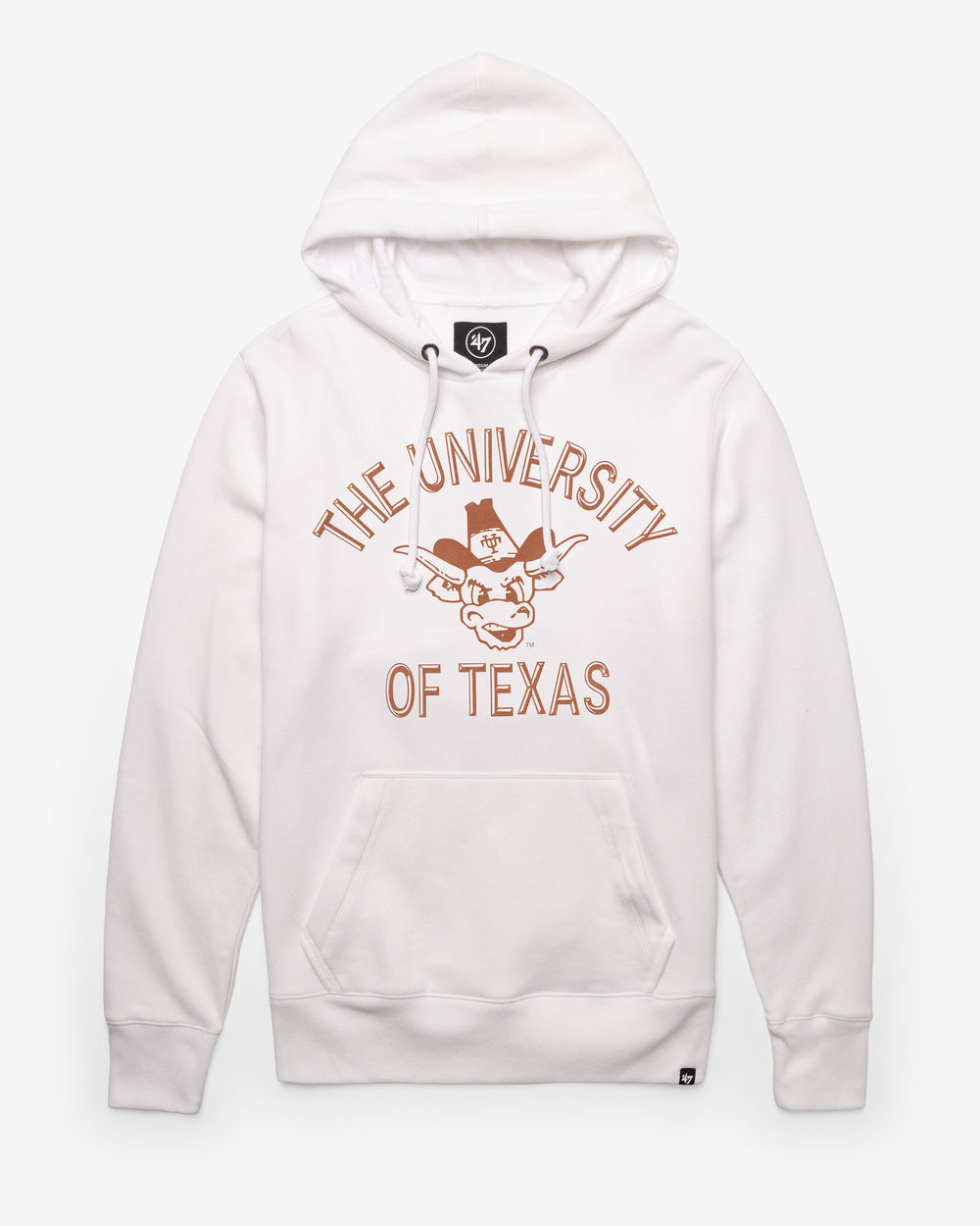 TEXAS LONGHORNS VINTAGE PIVOTAL '47 HEADLINE HOOD WHITE WASH