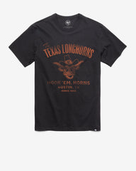 TEXAS LONGHORNS VINTAGE WIDE OPEN '47 FRANKLIN TEE FLINT BLACK
