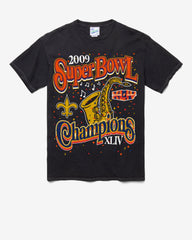 NEW ORLEANS SAINTS SB GRIDIRON LOCKER VINTAGE '47 TUBULAR TEE DT BLACK