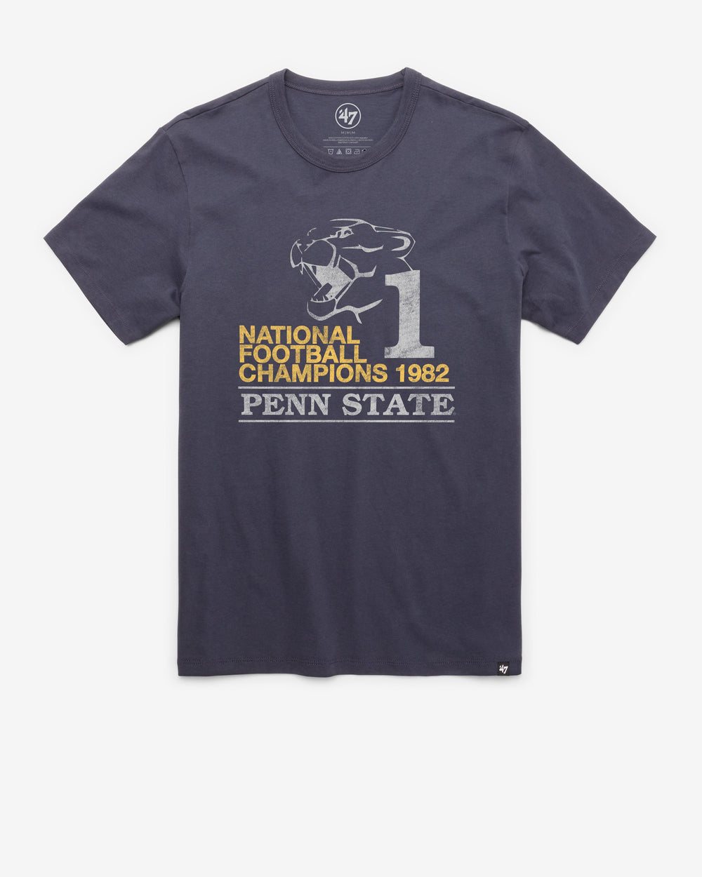 PENN STATE NITTANY LIONS VINTAGE REGION '47 FRANKLIN TEE ATLAS BLUE