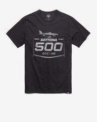 DAYTONA 500 '47 FRANKLIN TEE FLINT BLACK