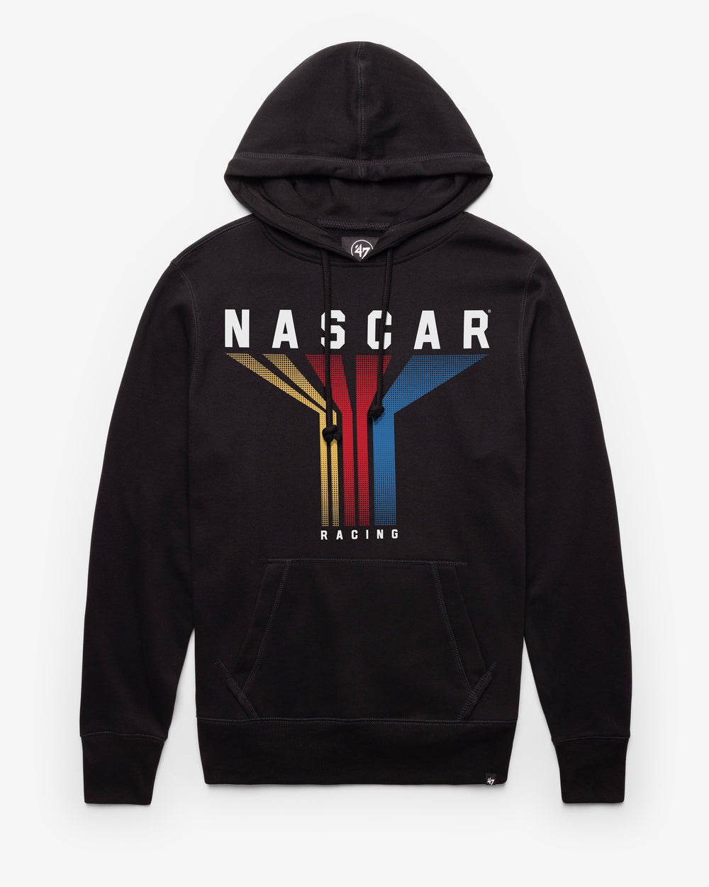 NASCAR LOGO D IMPRINT '47 HEADLINE HOOD JET BLACK