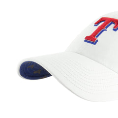 TEXAS RANGERS CONFETTI ICON '47 CLEAN UP WOMENS WHITE