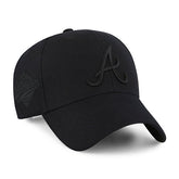 ATLANTA BRAVES COOPERSTOWN WORLD SERIES SURE SHOT SNAPBACK '47 MVP BLACK
