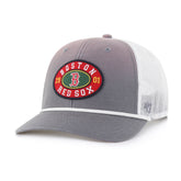 BOSTON RED SOX TIDE SWEEP ROPE '47 TRUCKER DARK GRAY