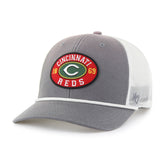 CINCINNATI REDS TIDE SWEEP ROPE '47 TRUCKER DARK GRAY