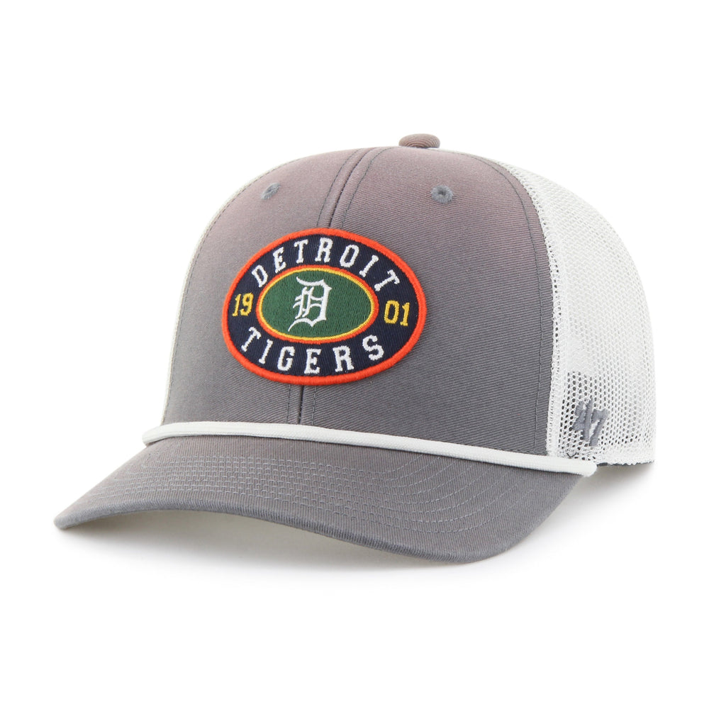DETROIT TIGERS TIDE SWEEP ROPE '47 TRUCKER DARK GRAY