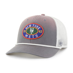 NEW YORK METS TIDE SWEEP ROPE '47 TRUCKER DARK GRAY