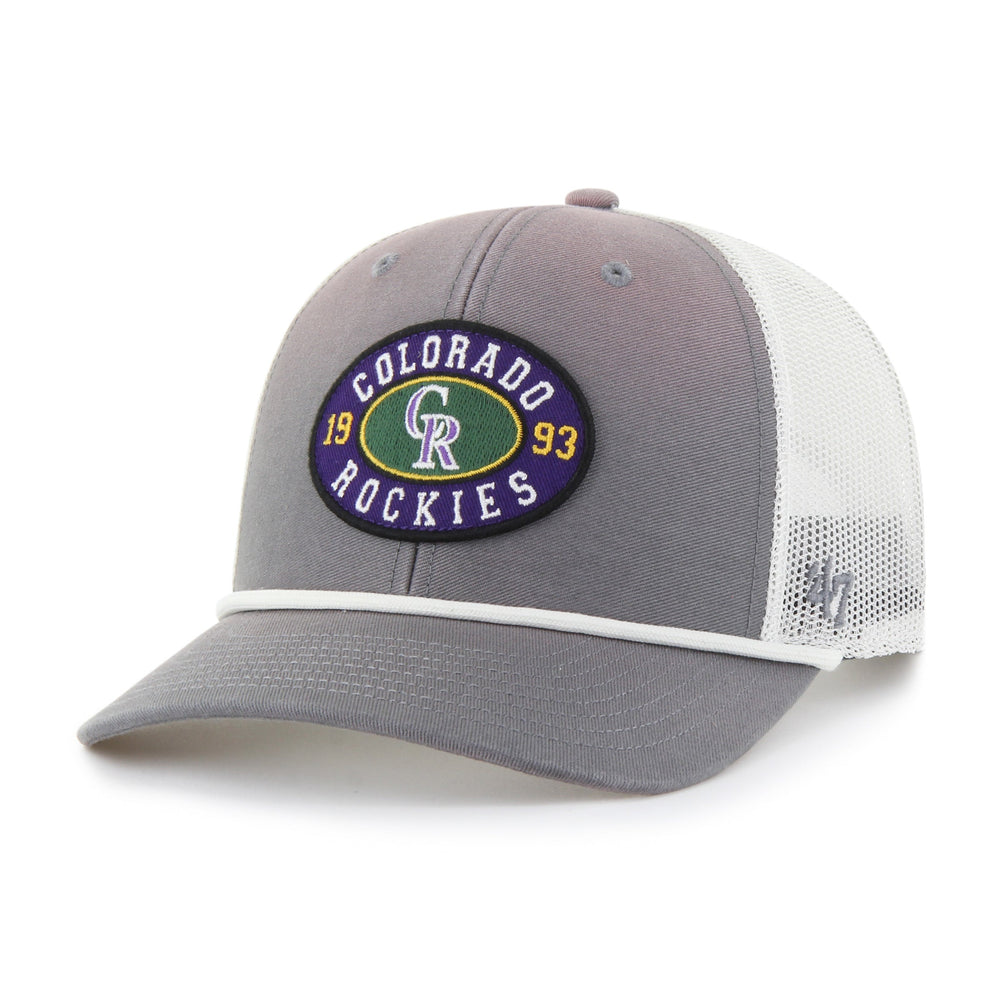 COLORADO ROCKIES TIDE SWEEP ROPE '47 TRUCKER DARK GRAY