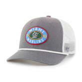 MIAMI MARLINS TIDE SWEEP ROPE '47 TRUCKER DARK GRAY