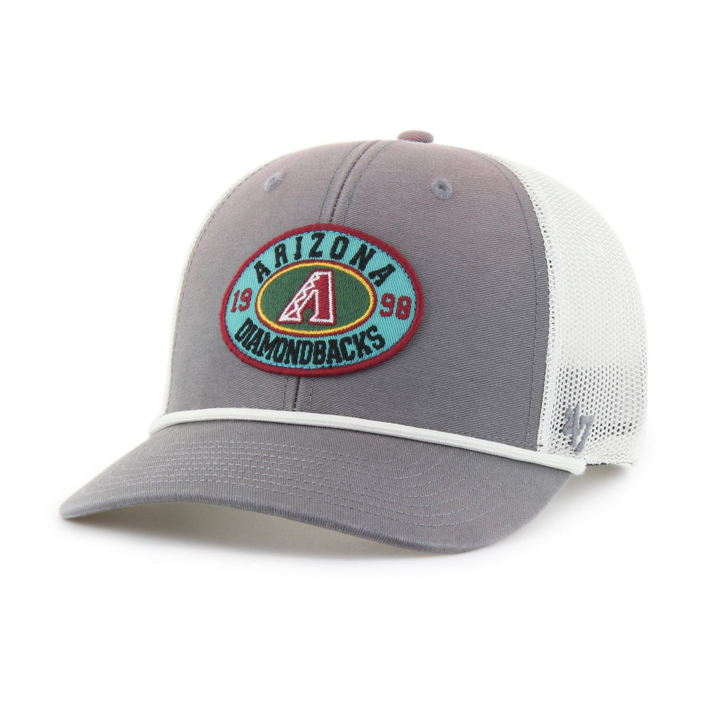 ARIZONA DIAMONDBACKS TIDE SWEEP ROPE '47 TRUCKER DARK GRAY