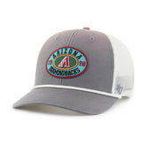 ARIZONA DIAMONDBACKS TIDE SWEEP ROPE '47 TRUCKER DARK GRAY