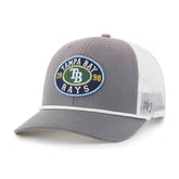 TAMPA BAY RAYS TIDE SWEEP ROPE '47 TRUCKER DARK GRAY