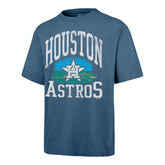 HOUSTON ASTROS CLOUDFIELD MONTAUK '47 FOUNDATION TEE DUSTED TIMBER BLUE