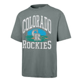 COLORADO ROCKIES CLOUDFIELD MONTAUK '47 FOUNDATION TEE DUSTED DARK GRAY