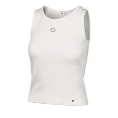 CINCINNATI REDS MICRO EMB '47 BABY RIB TANK WOMENS SANDSTONE