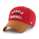 LOS ANGELES ANGELS RAFTES '47 CLEAN UP VINTAGE RED