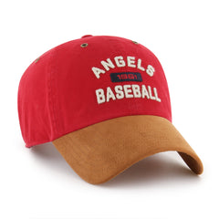 LOS ANGELES ANGELS RAFTES '47 CLEAN UP VINTAGE RED
