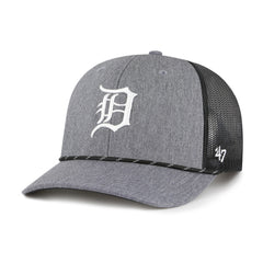 DETROIT TIGERS CARBON ROPE '47 TRUCKER CHARCOAL