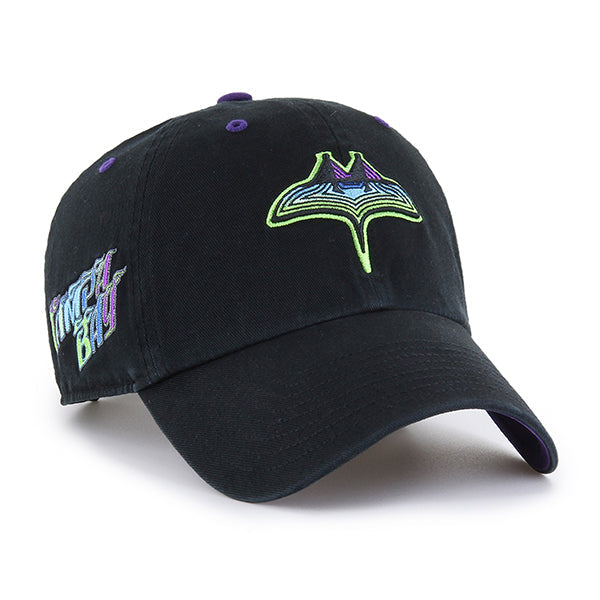 TAMPA BAY RAYS CITY CONNECT MLB '47 CLEAN UP BLACK