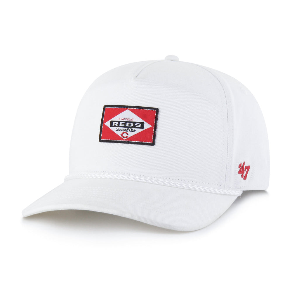 CINCINNATI REDS MILKWOOD ROPE '47 HITCH WHITE