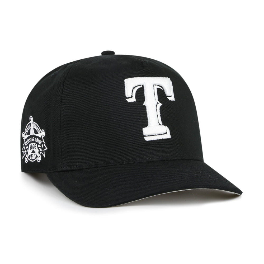 TEXAS RANGERS COOPERSTOWN ASG SURE SHOT '47 HITCH BLACK