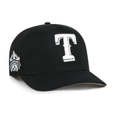 TEXAS RANGERS COOPERSTOWN ASG SURE SHOT '47 HITCH BLACK