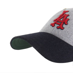 LOS ANGELES ANGELS COOPERSTOWN BROCKE '47 CLEAN UP GRAY