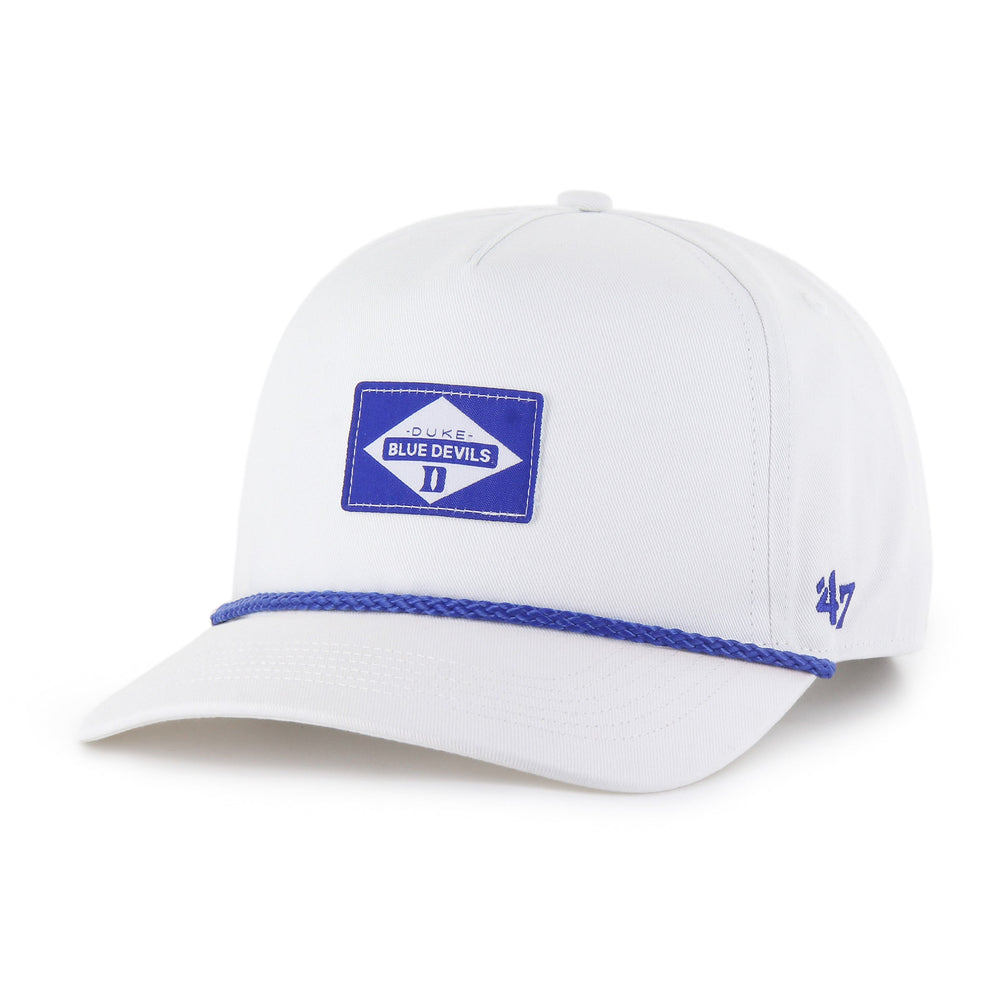 DUKE BLUE DEVILS MILKWOOD ROPE '47 HITCH RF RELAXED FIT WHITE