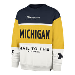 MICHIGAN WOLVERINES ON FIVE '47 MAXIMALIST CREW GOLDFINCH