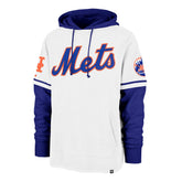 NEW YORK METS TRIFECTA '47 SHORTSTOP PULLOVER HOOD WHITE WASH