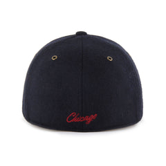 CHICAGO CUBS COOPERSTOWN WOOLWARD '47 FRANCHISE LS NAVY