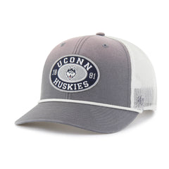 CONNECTICUT HUSKIES UCONN TIDE SWEEP ROPE '47 TRUCKER DARK GRAY