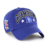 DUKE BLUE DEVILS TITLE CHAMP '47 CLEAN UP ROYAL