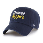 DENVER NUGGETS TYRRELL WINSTON SCRIPT '47 CLEAN UP NAVY