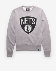 BROOKLYN NETS IMPRINT '47 HEADLINE CREW SLATE GREY