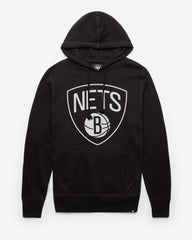 BROOKLYN NETS IMPRINT '47 HEADLINE HOOD JET BLACK