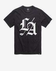 TGL LOS ANGELES GOLF CLUB IMPRINT '47 FRANKLIN TEE FLINT BLACK