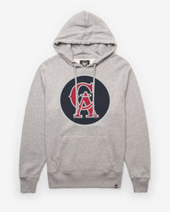 LOS ANGELES ANGELS COOPERSTOWN IMPRINT '47 HEADLINE HOOD SLATE GREY