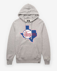 TEXAS RANGERS COOPERSTOWN IMPRINT '47 HEADLINE HOOD SLATE GREY