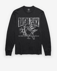 BALTIMORE RAVENS REGIONAL '47 FRANKLIN LONG SLEEVE TEE FLINT BLACK