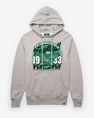 PHILADELPHIA EAGLES HISTORIC REGIONAL '47 HEADLINE HOOD SLATE GREY